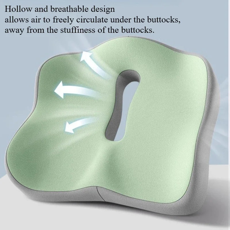Coussin d’assise en mousse à mémoire de forme – Support ergonomique 3D