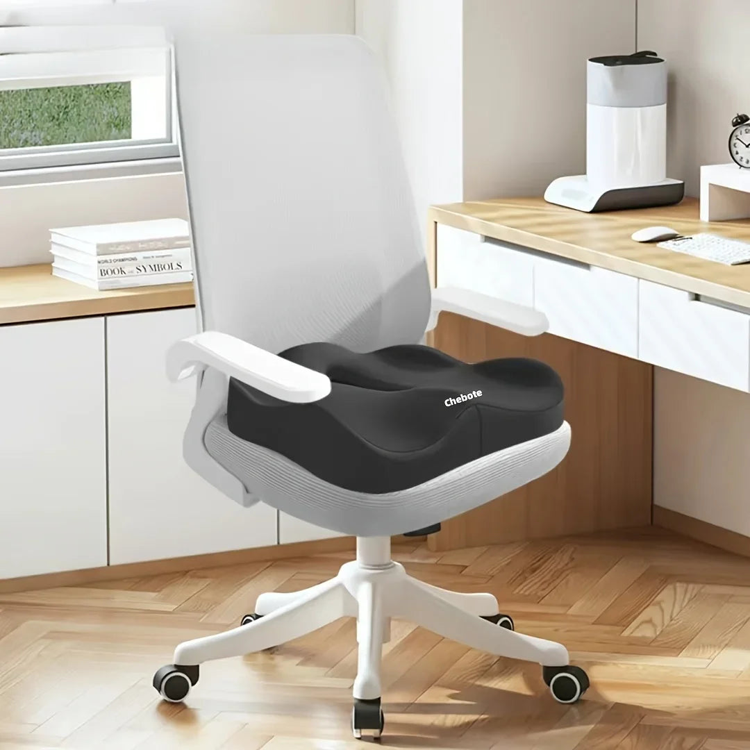Coussin d’assise en mousse à mémoire de forme – Support ergonomique 3D